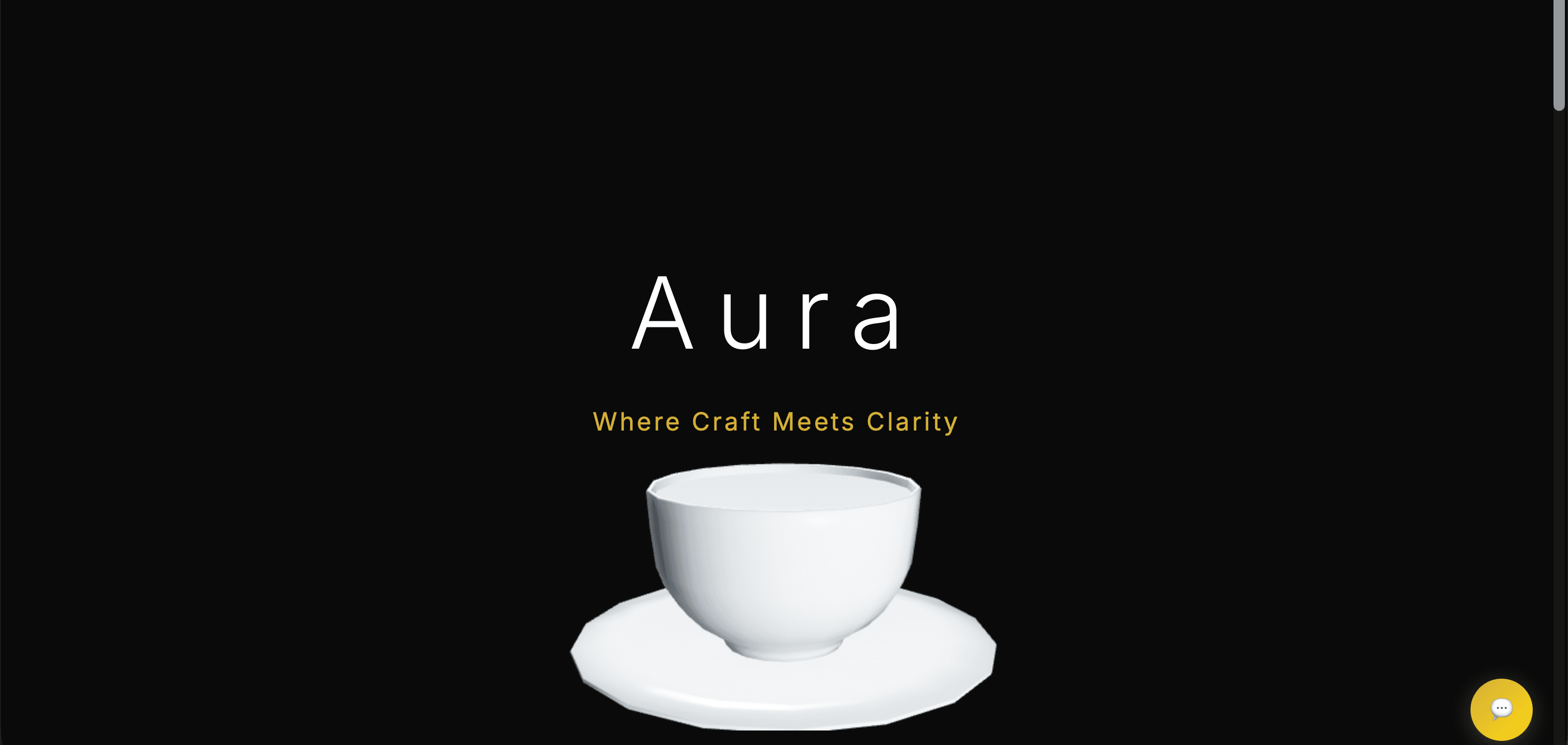 Animated Cafe Website